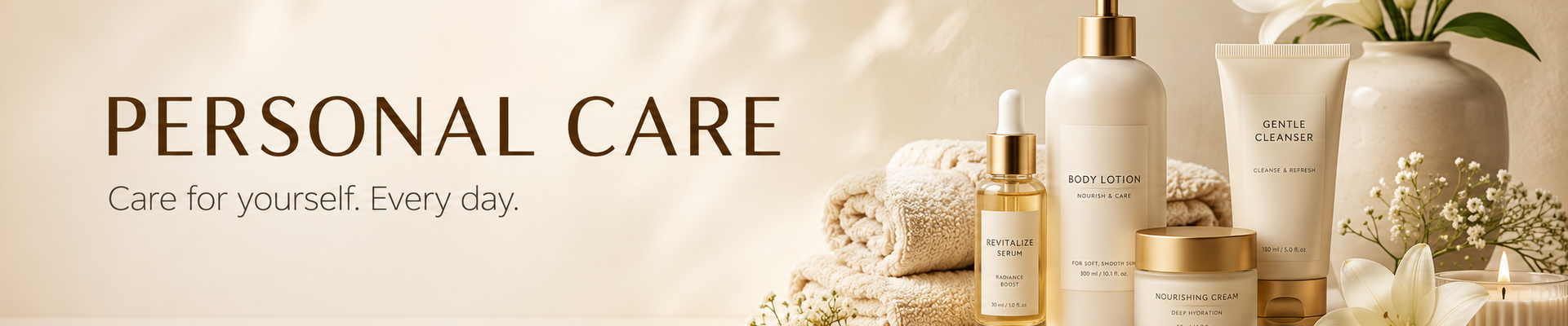 Personal Care category banner
